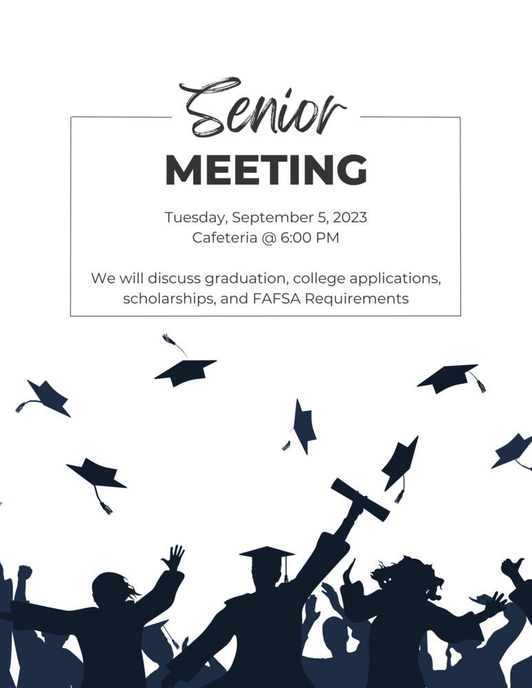 Senior Meeting Invite