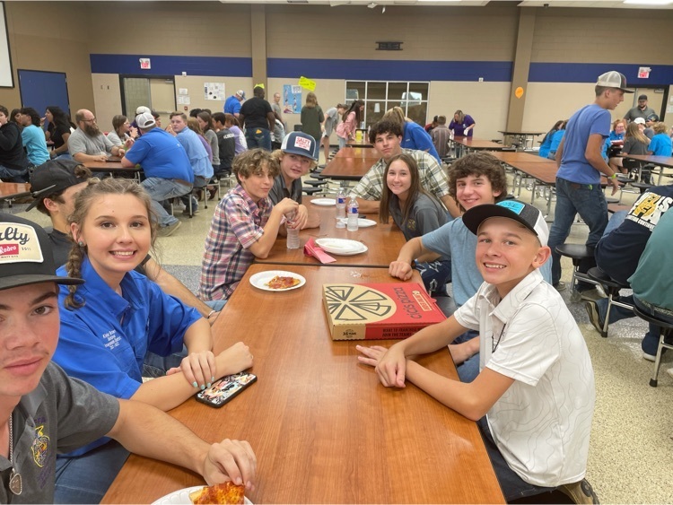 Students participating in leadership building activities.